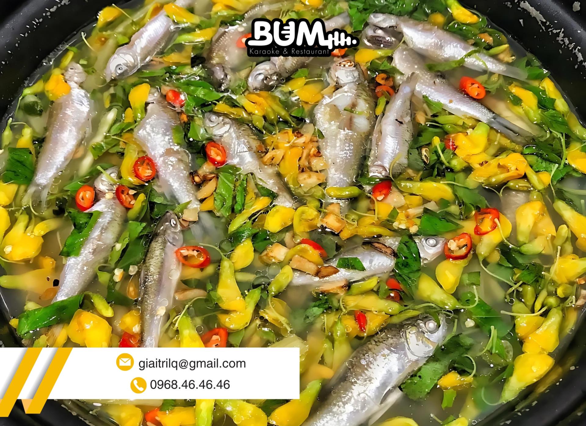 Canh chua cá linh bông so đũa - Món ăn đặc sản tại Bến Tre